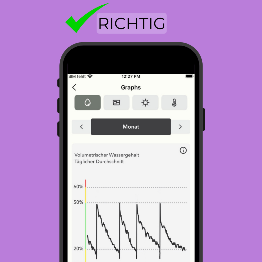 Richtig gießen mit dem FYTA Beam