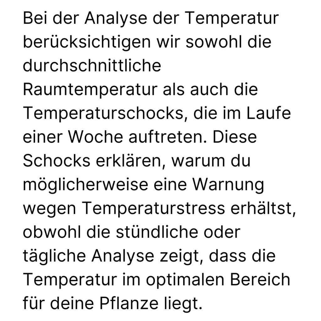 Temperatur Text
